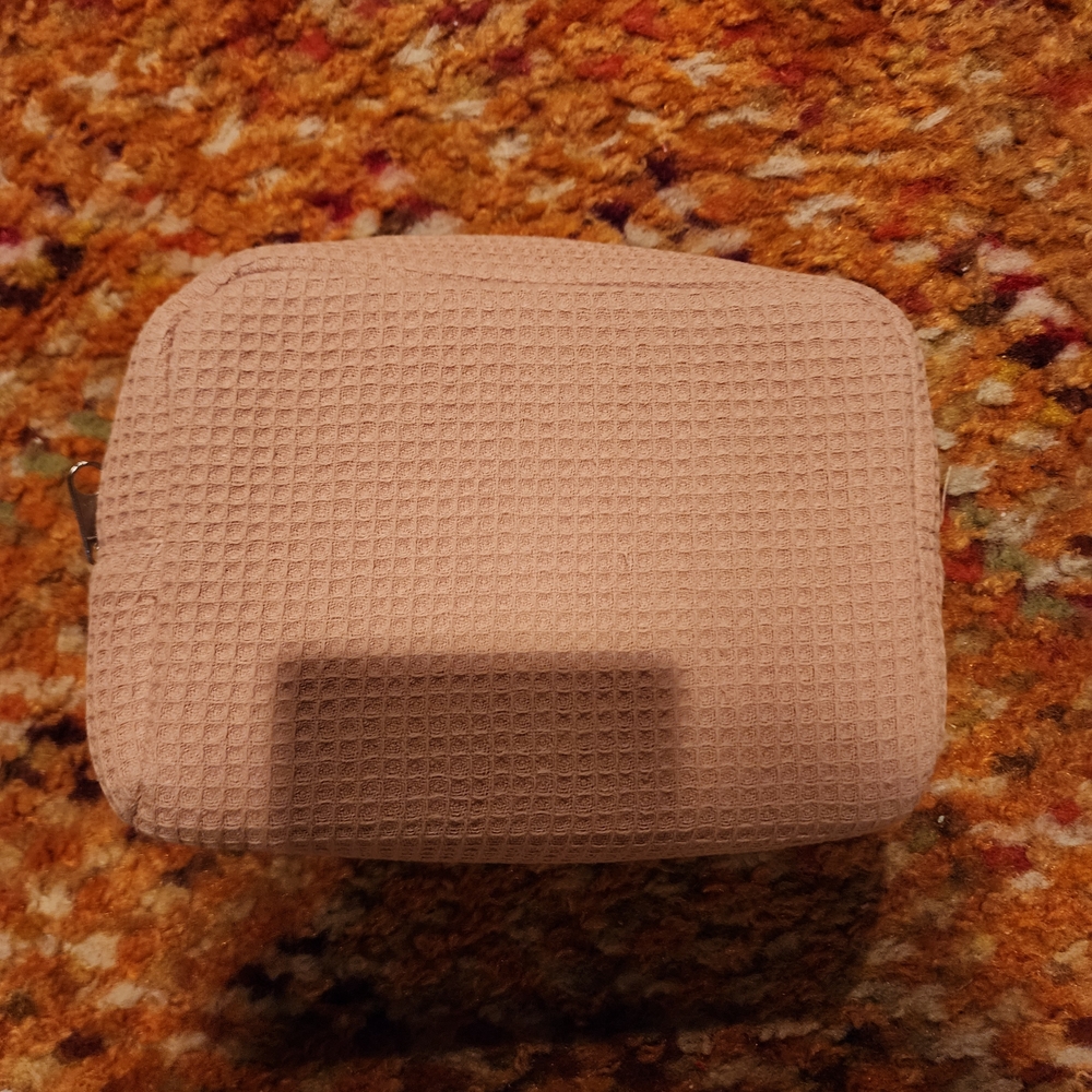 Textured Tan Pouch